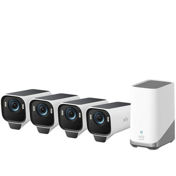 Eufy T88943W1 Cam S3 Pro Security 4-Camera Kit