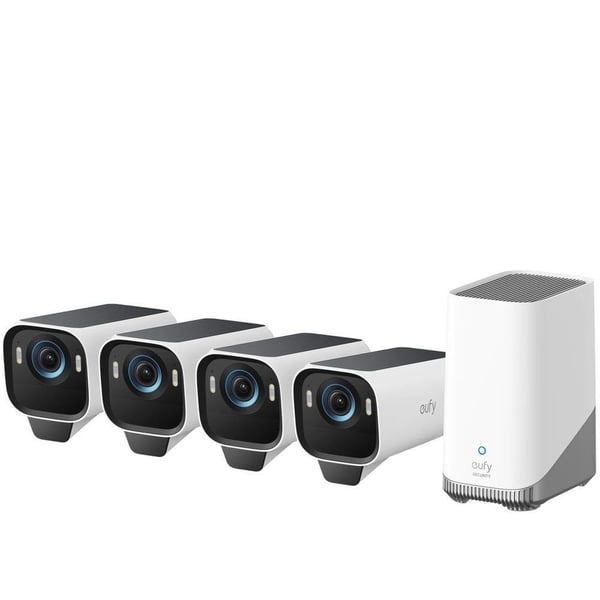 Eufy T88943W1 Cam S3 Pro Security 4-Camera Kit